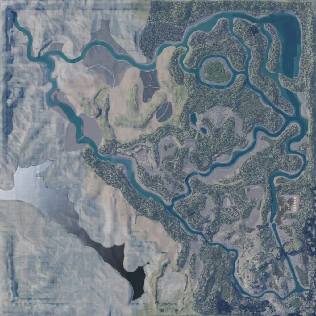 Overview map of Al-Arzahkahn