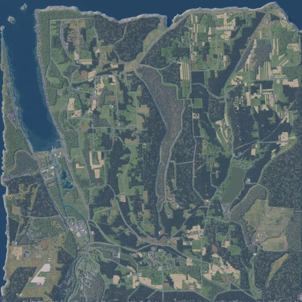 Overview map of Aneropia