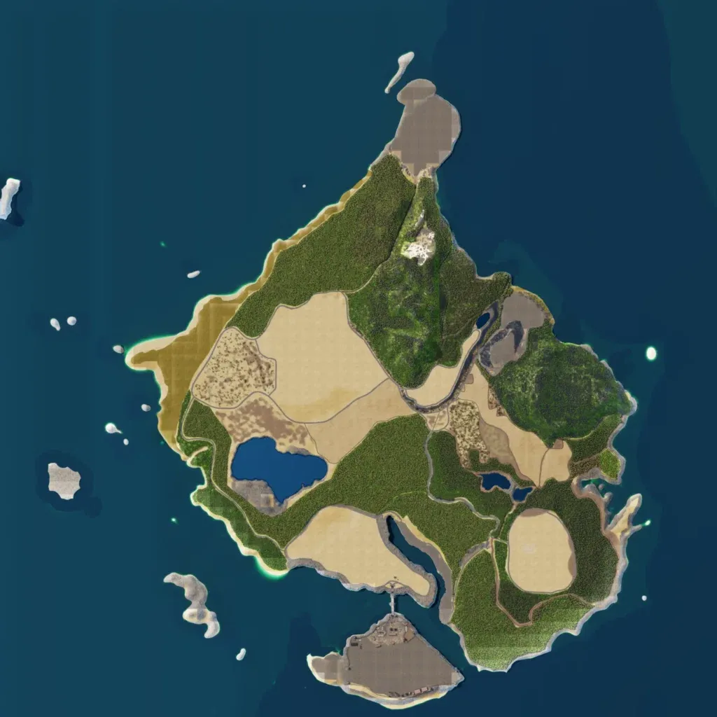 Overview map of ArcadiaProjet