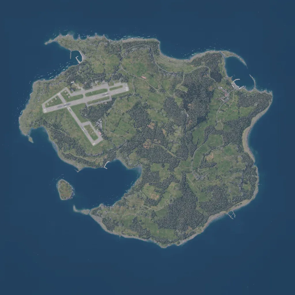 Overview map of Arland