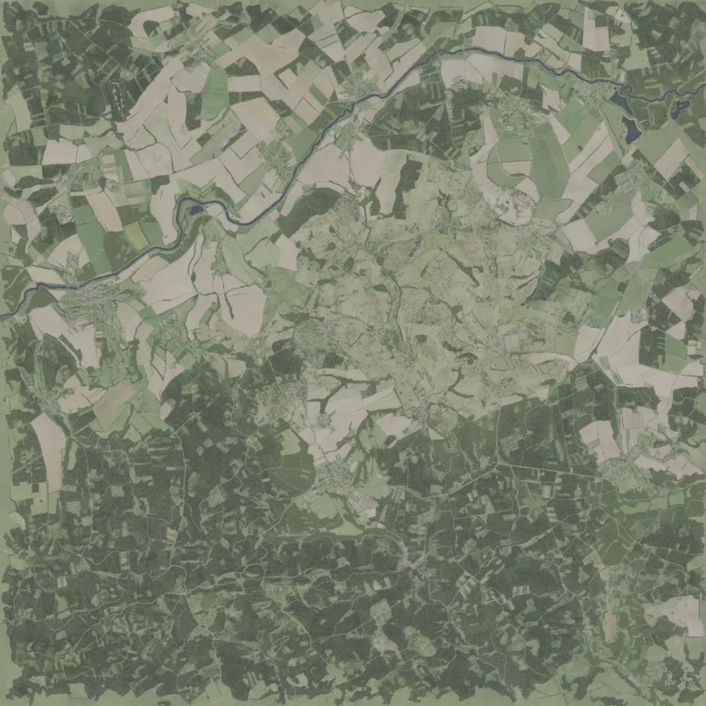 Overview map of Livonia