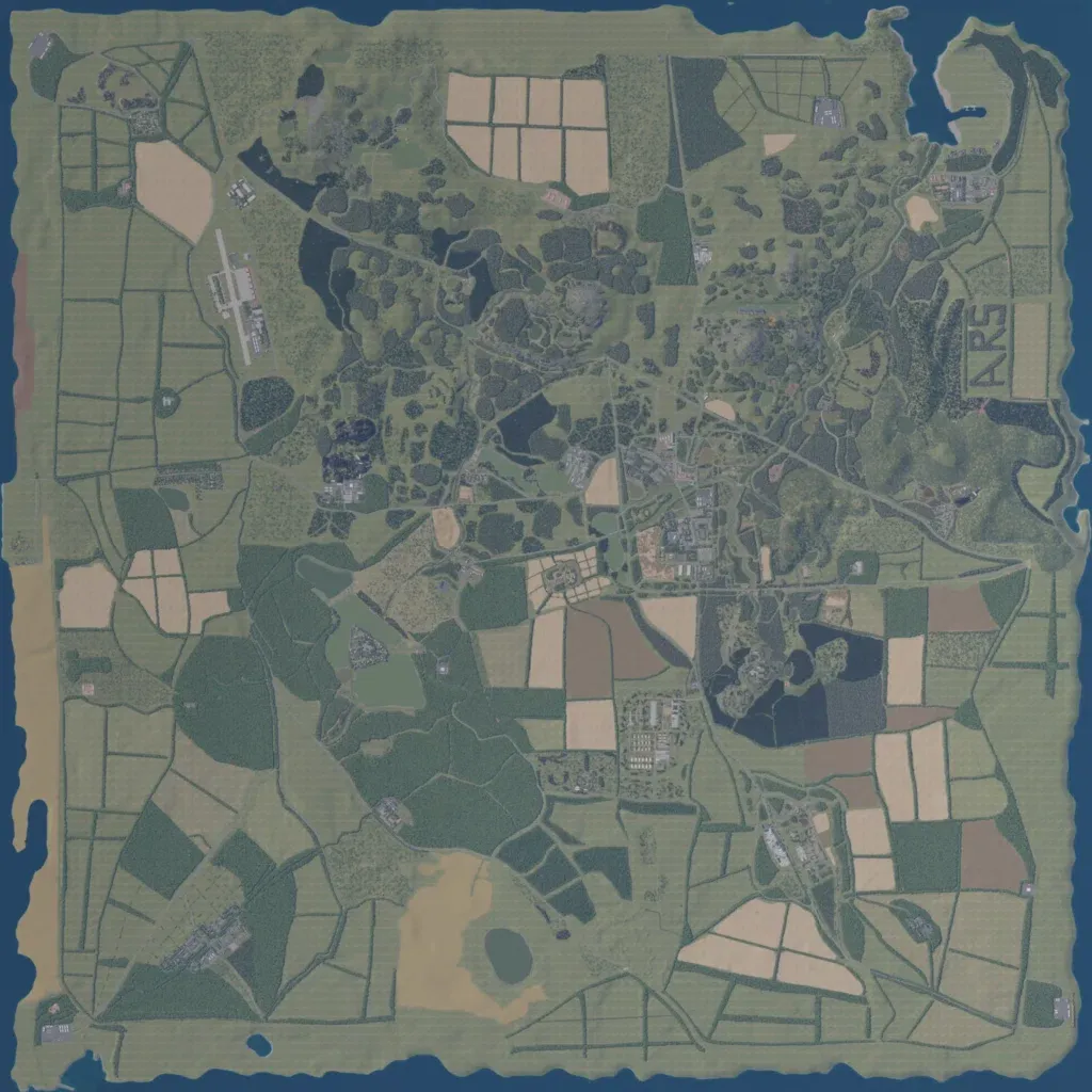 Overview map of ARS Solyanovsk