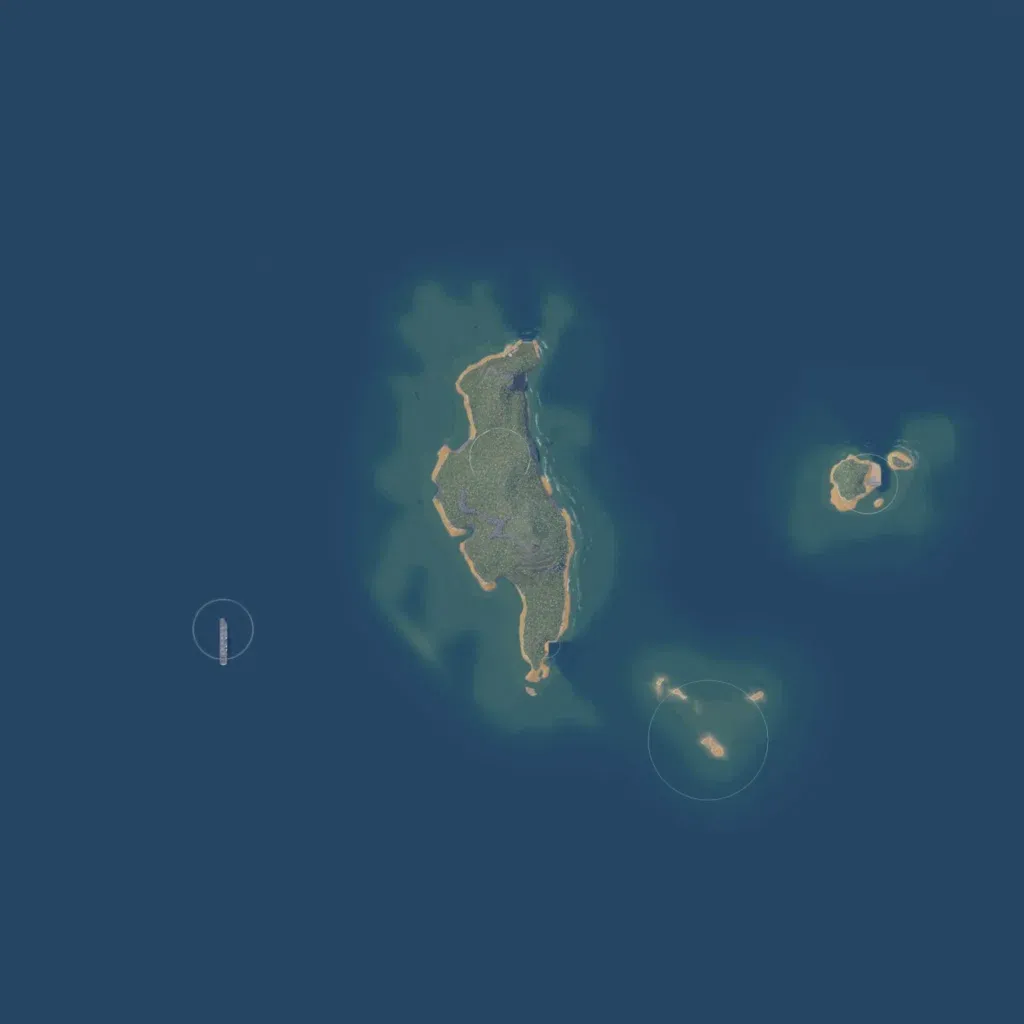 Overview map of Balintang Island