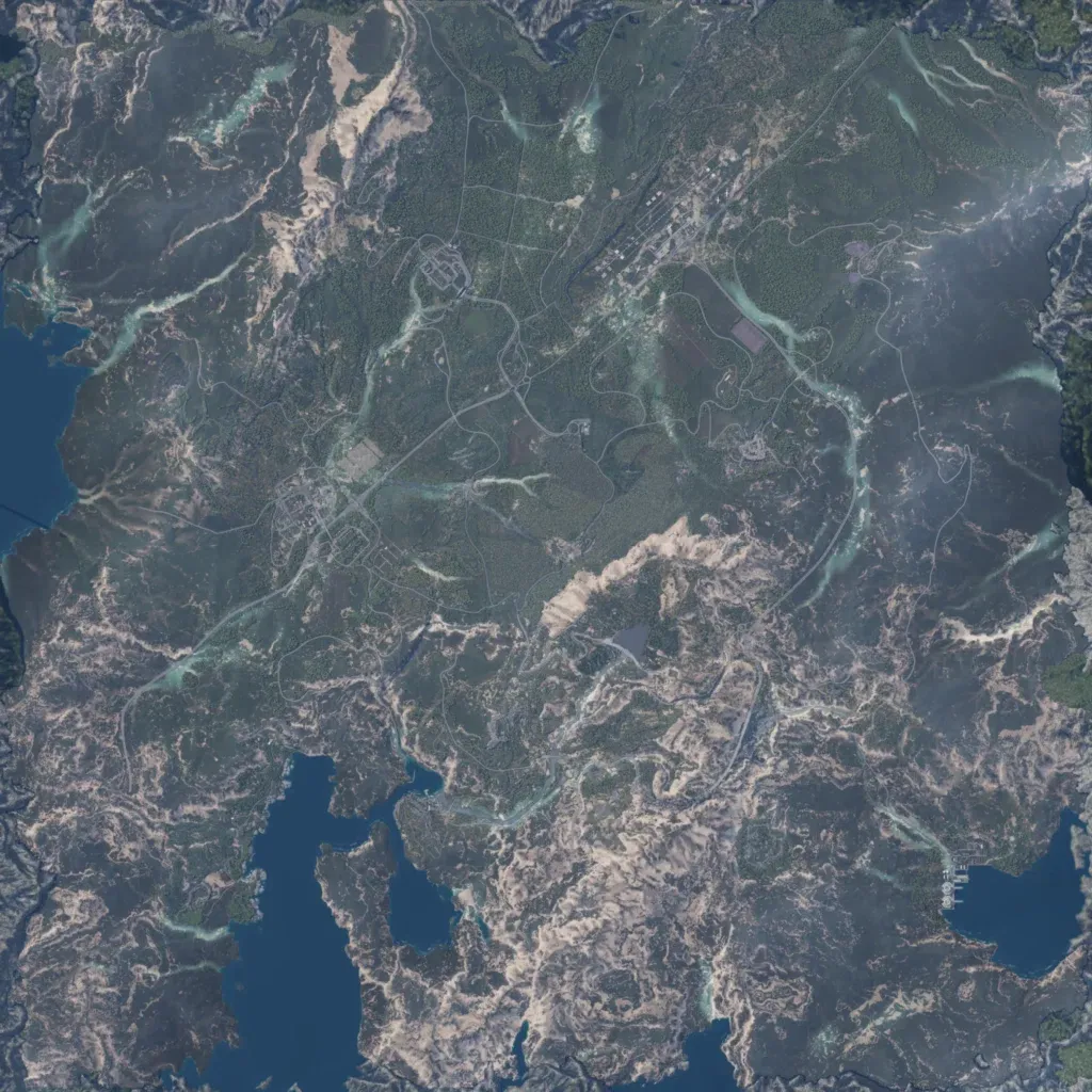 Overview map of Baronnies Provençales