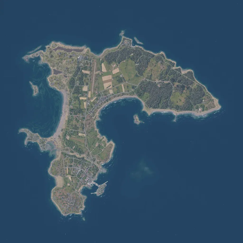 Overview map of Barzan Remake