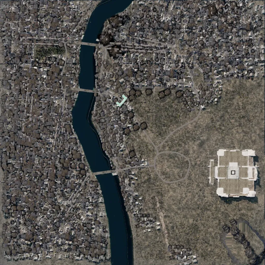Overview map of Battle of the Reichstag