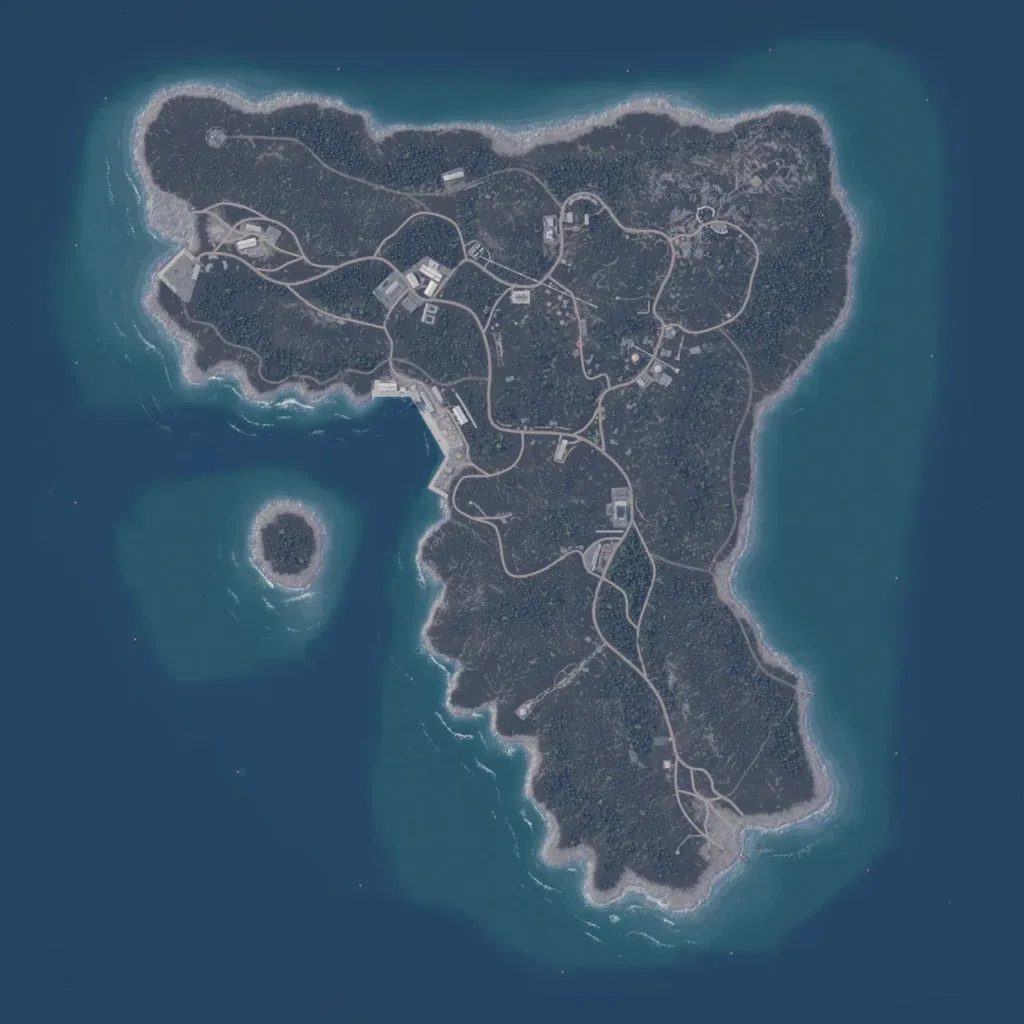 Overview map of Bearland