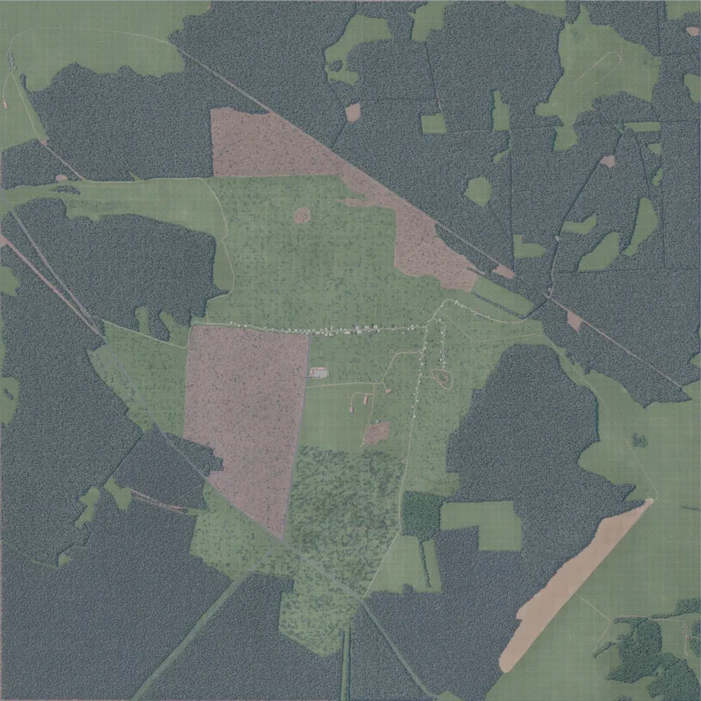 Overview map of Belarus Nebytov