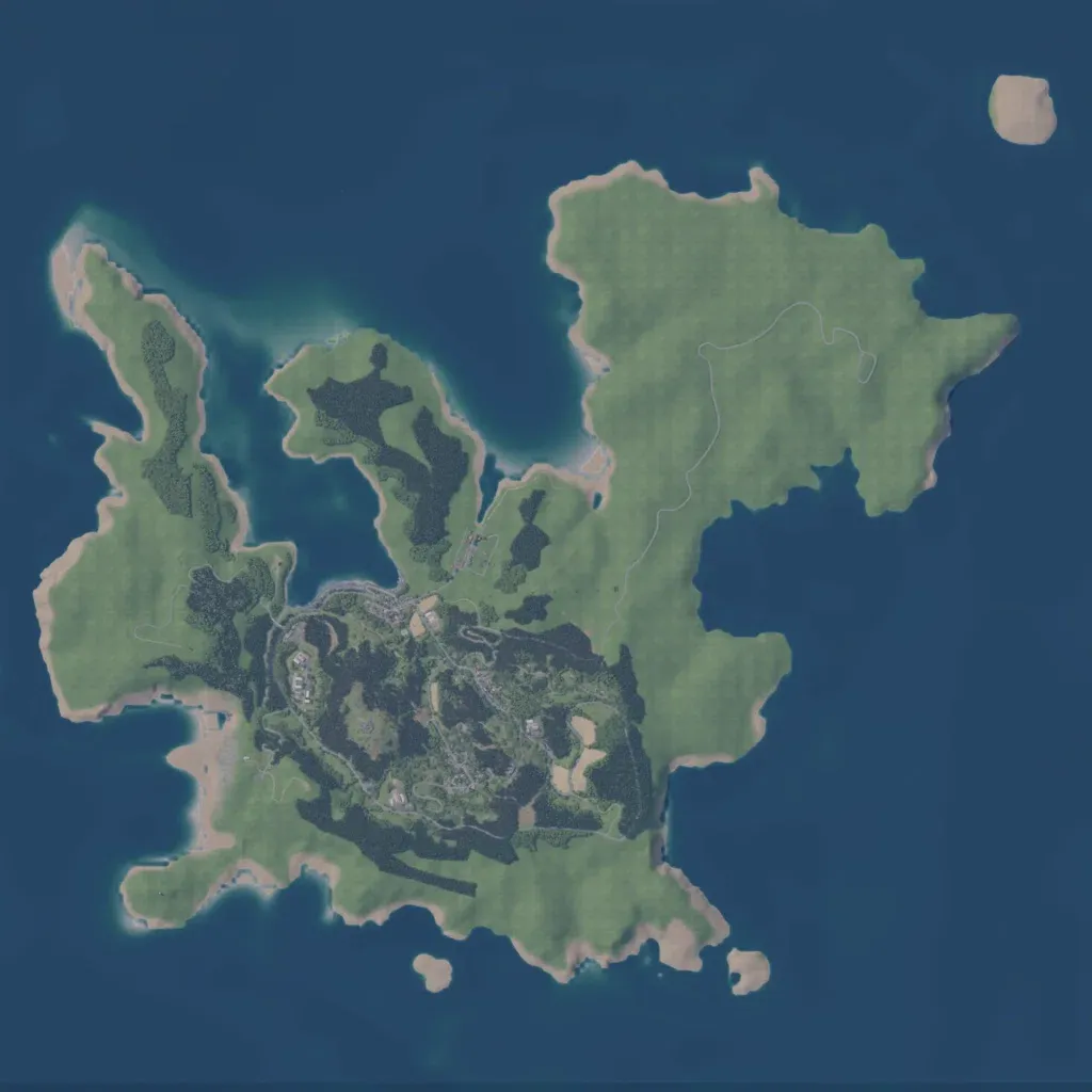 Overview map of Beskydek - MANW 2025 Edition