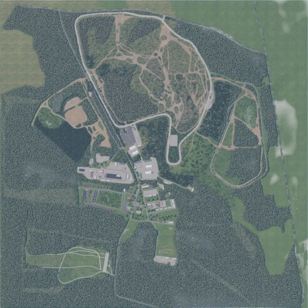 Overview map of Bovington Training Area 2026