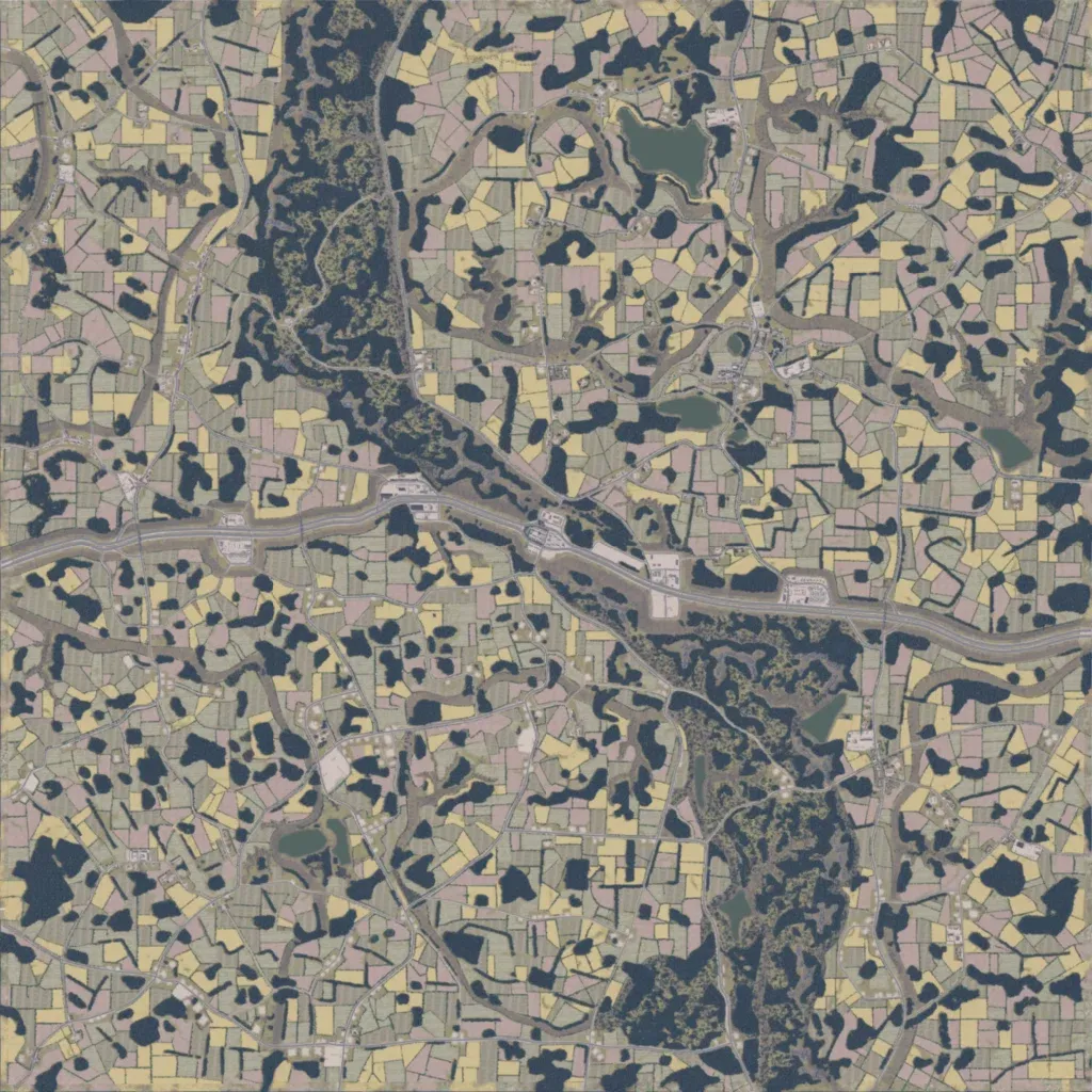 Overview map of Broken Arrow Frontier