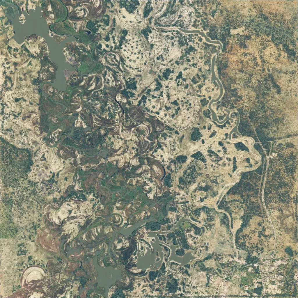 Overview map of Caprivi