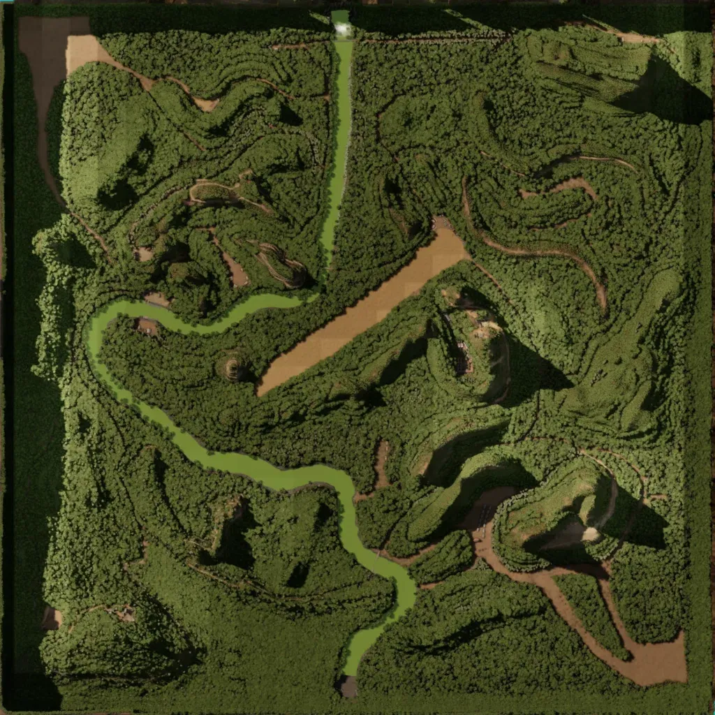 Overview map of Cartel Runway