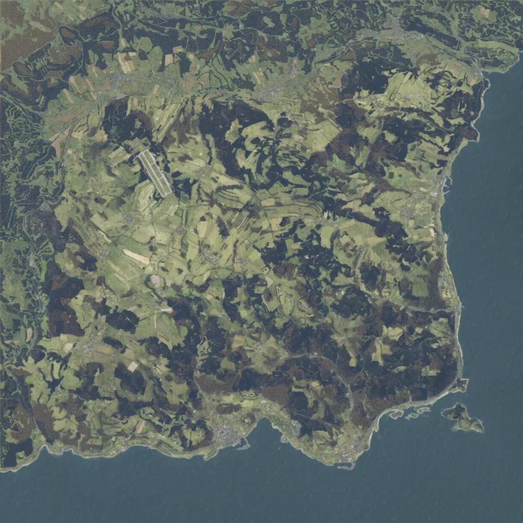 Overview map of Chernarus