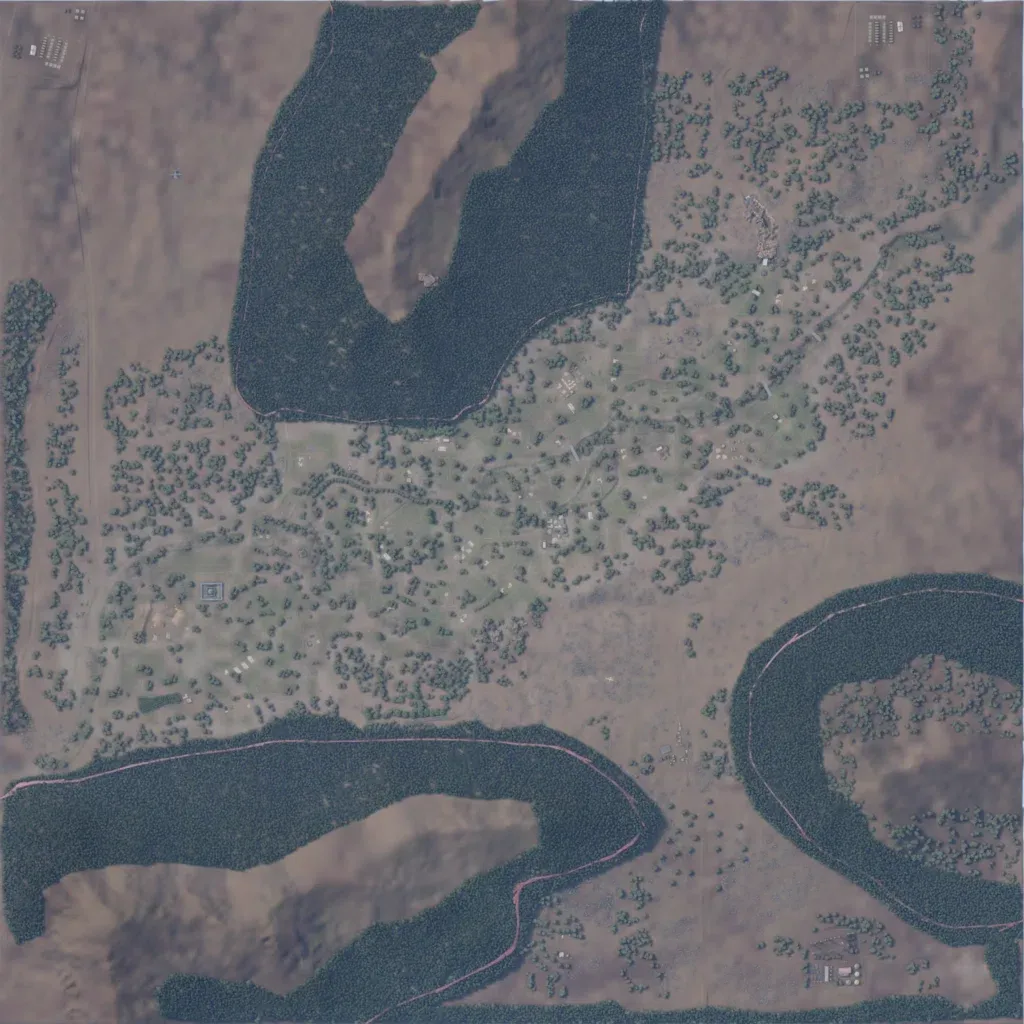 Overview map of Chora Afghanistan