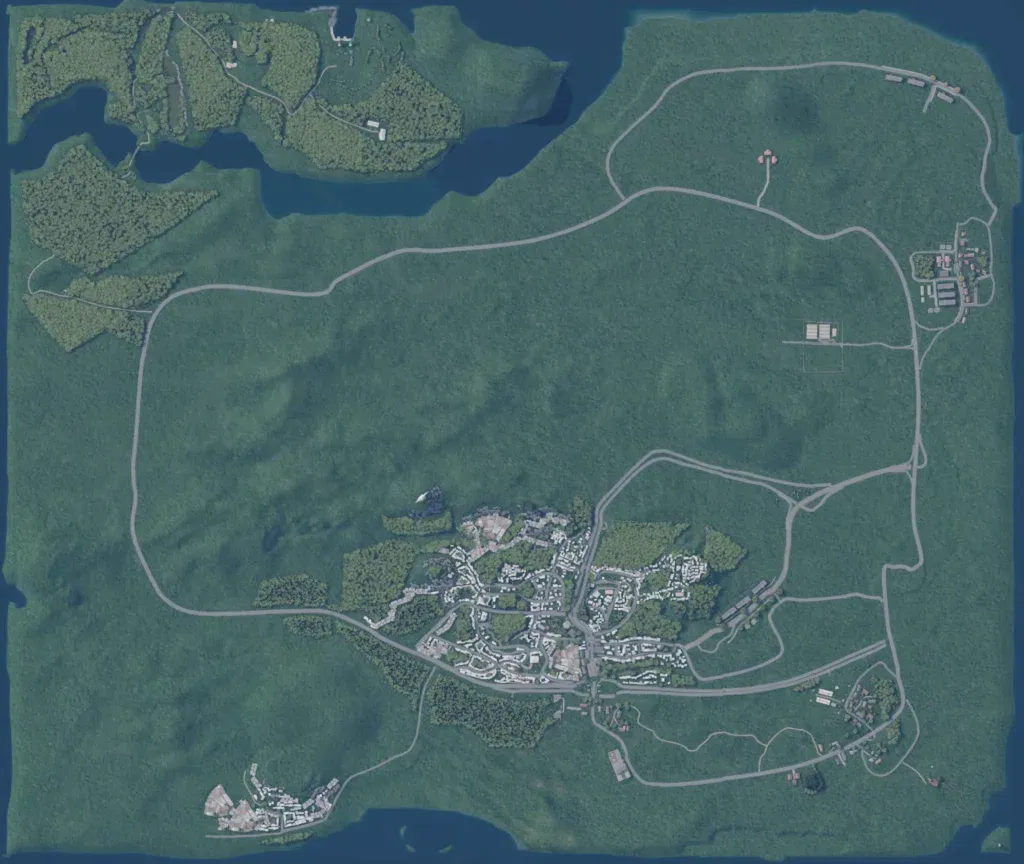 Overview map of Complexo do Alemão