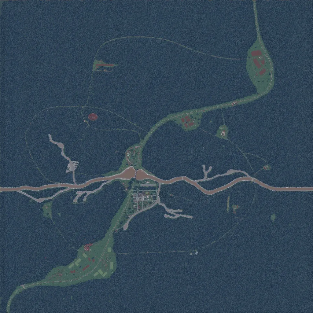 Overview map of Congo Bushwar