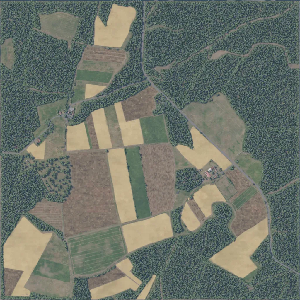 Overview map of Elincourt