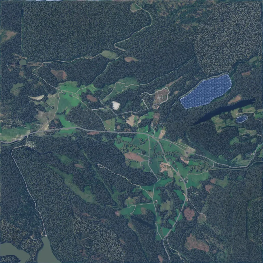 Overview map of Elvran