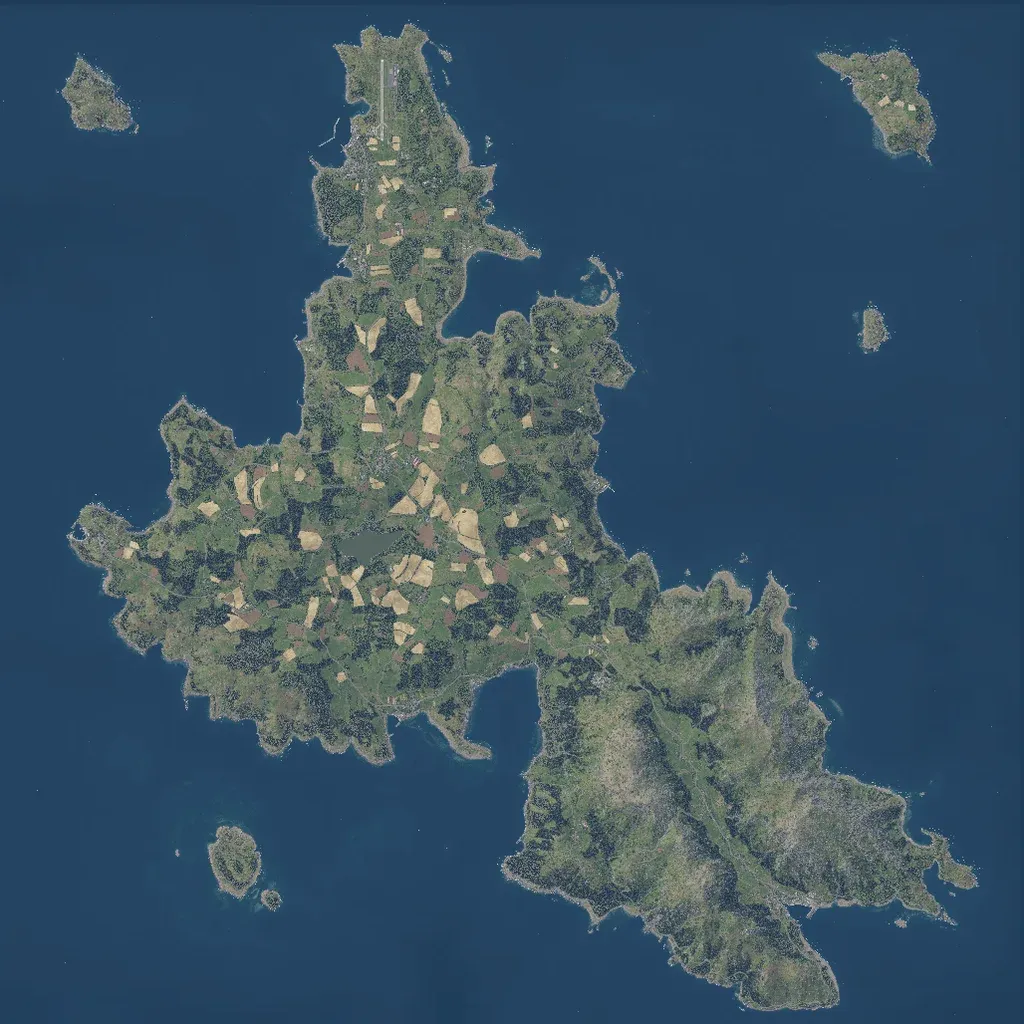 Overview map of Everon