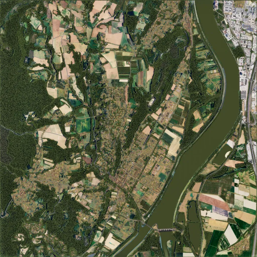 Overview map of France Charmes-sur-Rhône