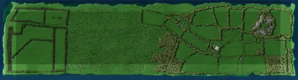 Overview map of Frontline War