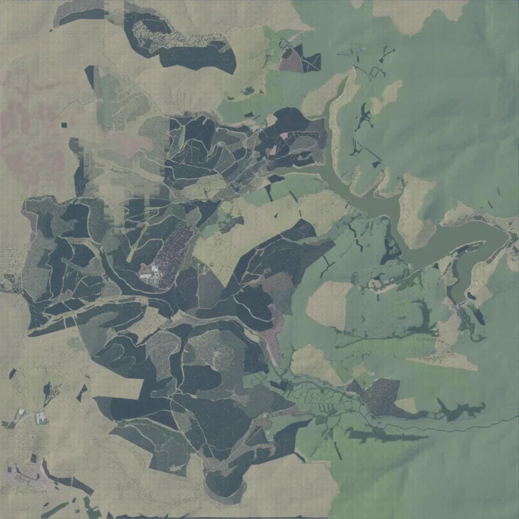 Overview map of Hafren MWMTA