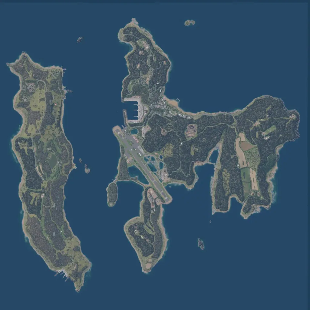 Overview map of Hamland