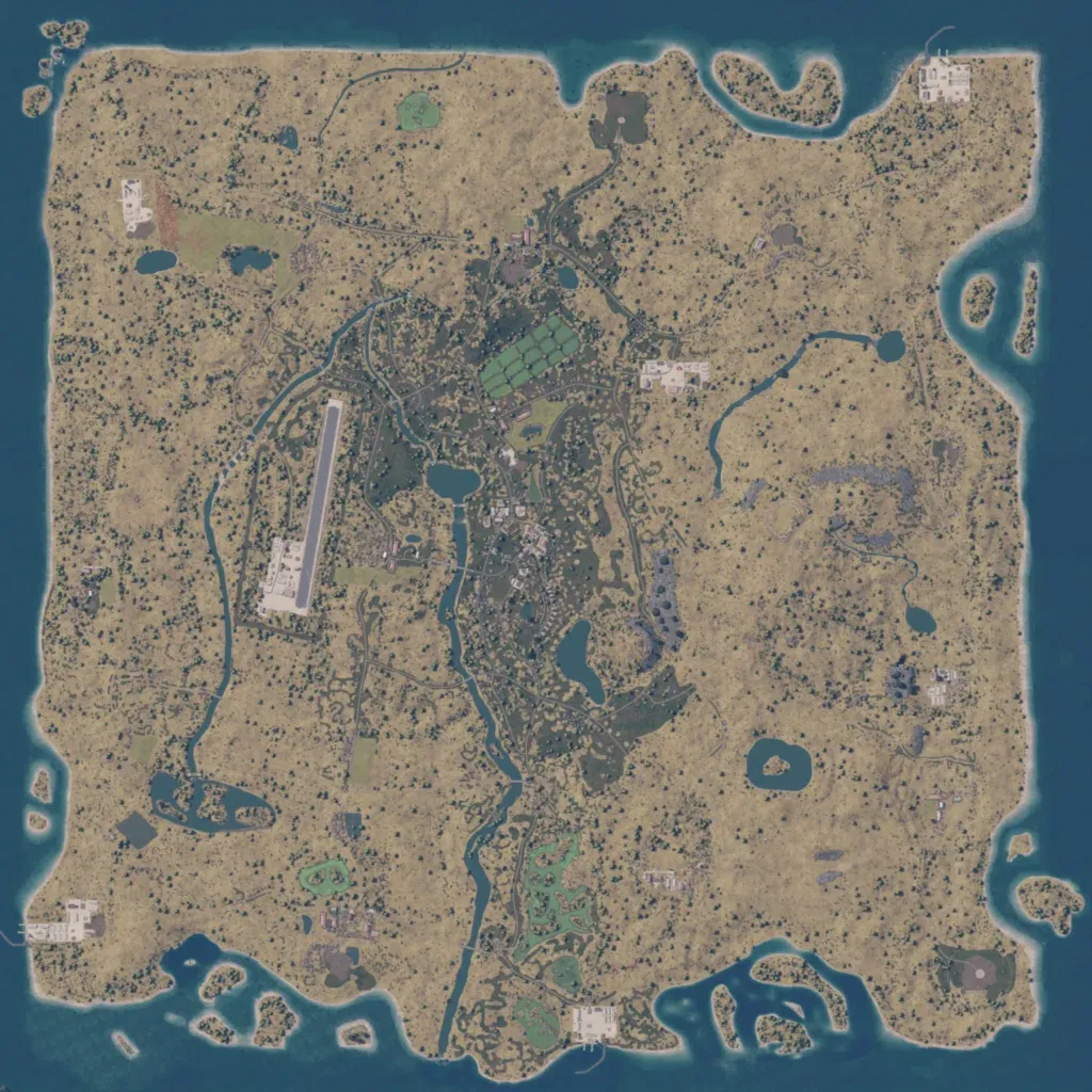 Overview map of HON DAO CHET Vanilla