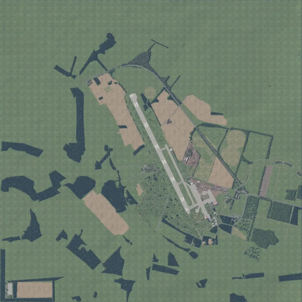 Overview map of Hostomel