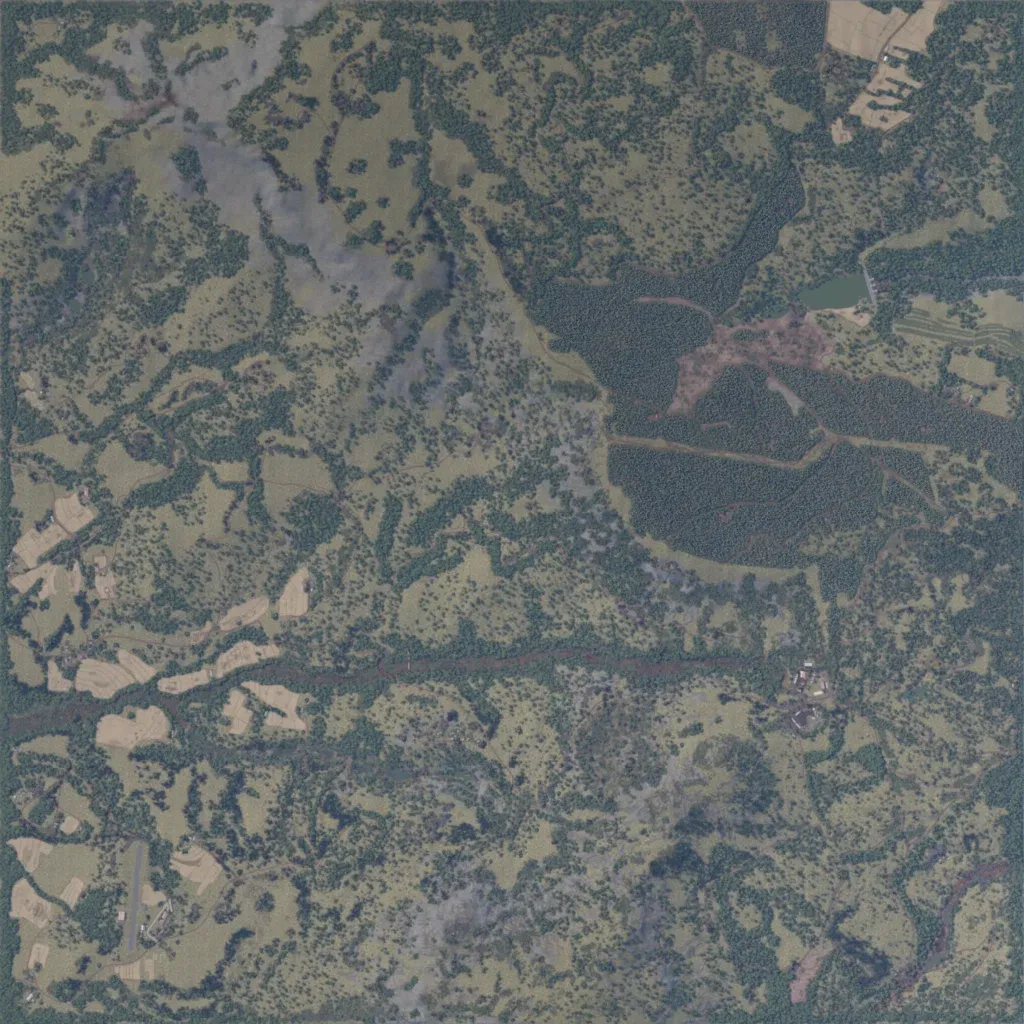 Overview map of Inyanga