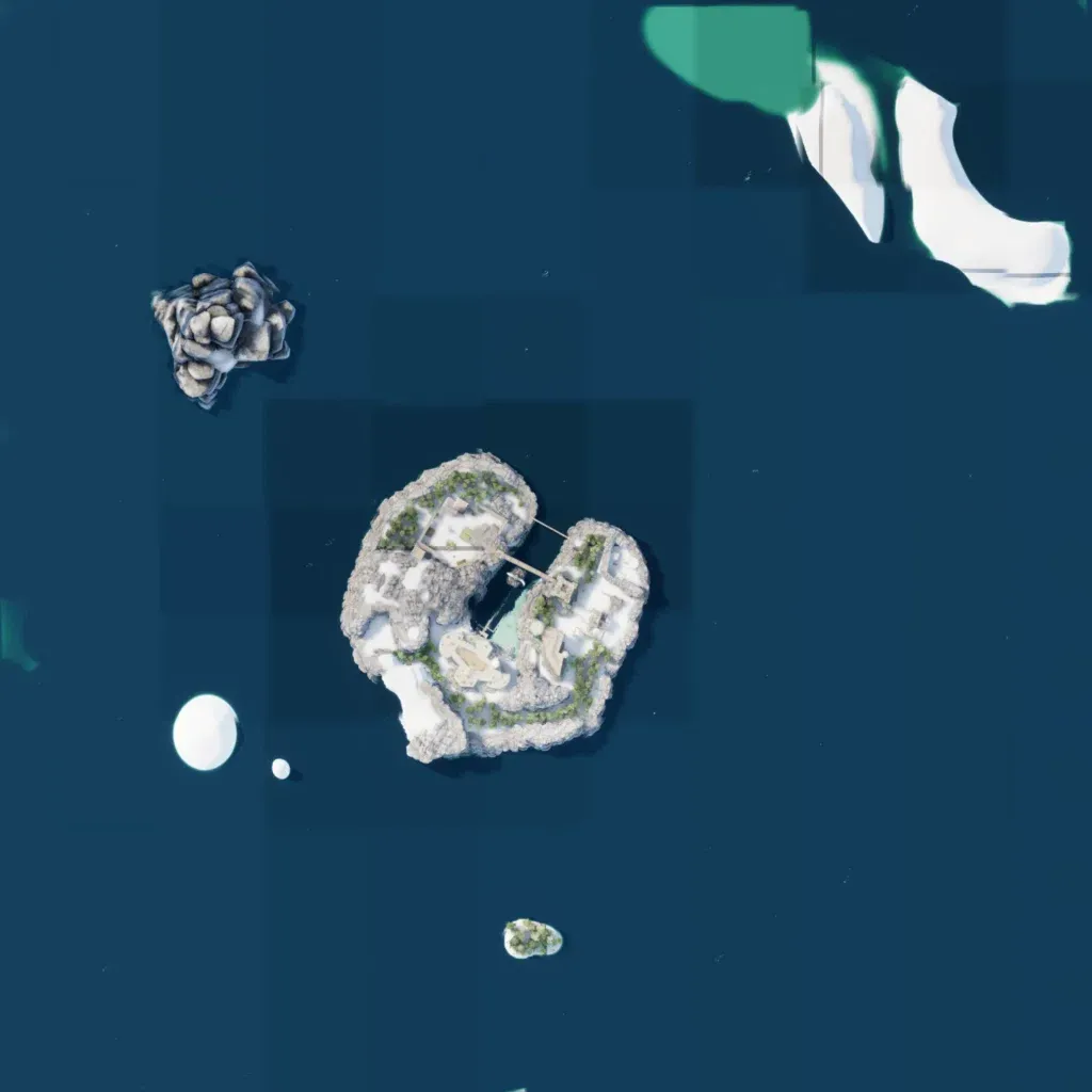Overview map of Iron Hold Castle