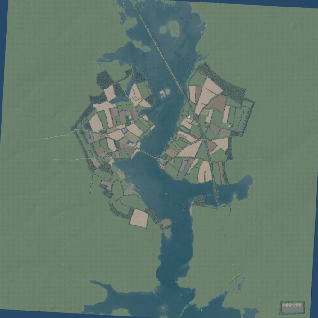 Overview map of IronHorse La Fière