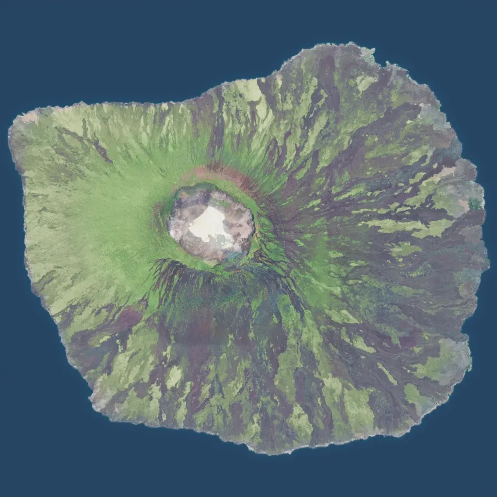 Overview map of Isla Fernandina