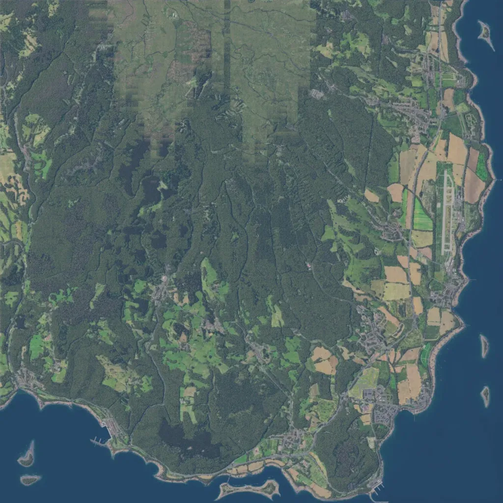 Overview map of Karnova