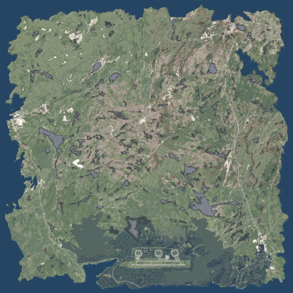 Overview map of Kawartha Highlands
