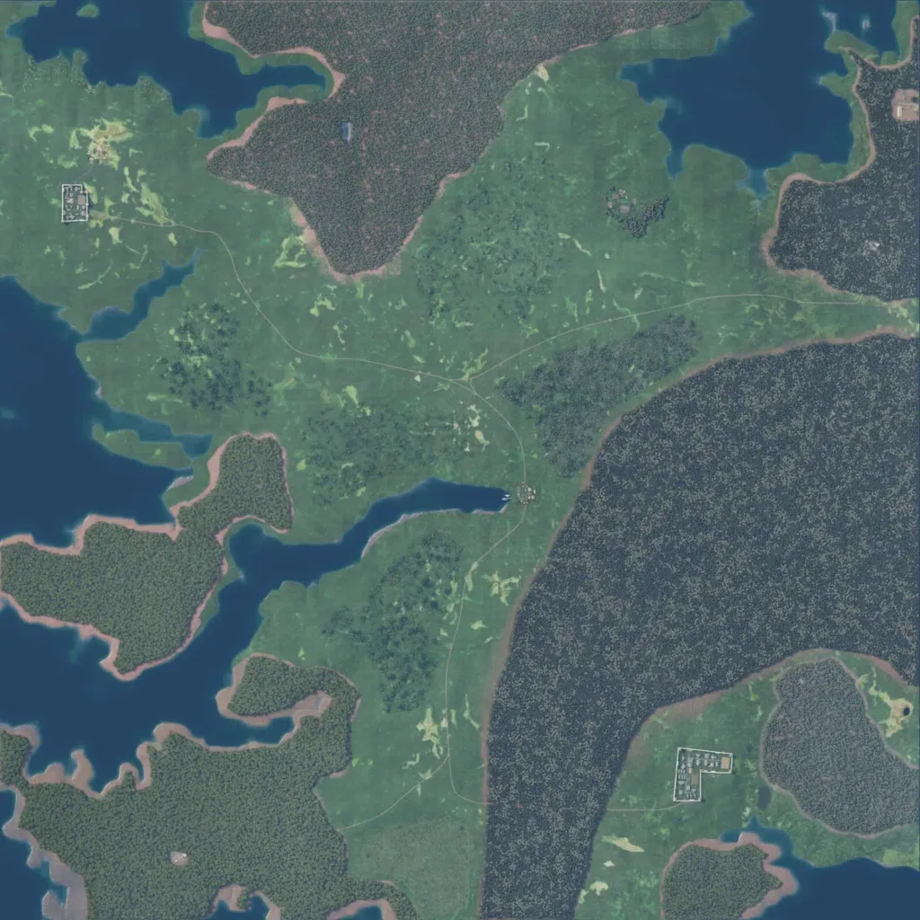 Overview map of Kettu Saari