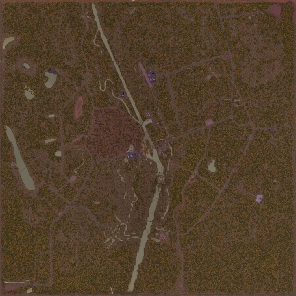 Overview map of Kissimmee River