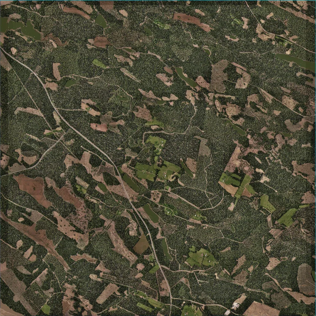 Overview map of Kuhmo Finland