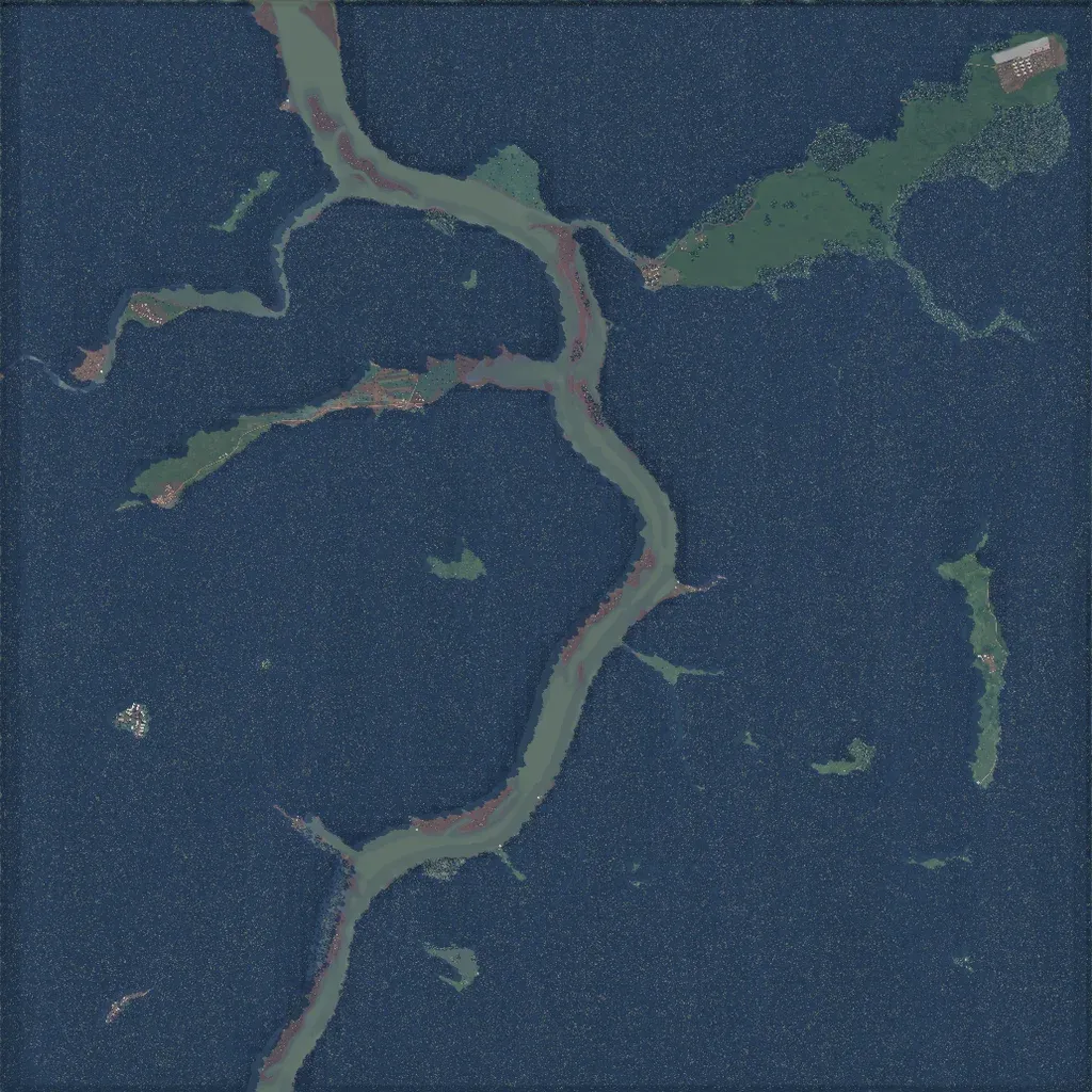 Overview map of Laos Border Vietnam