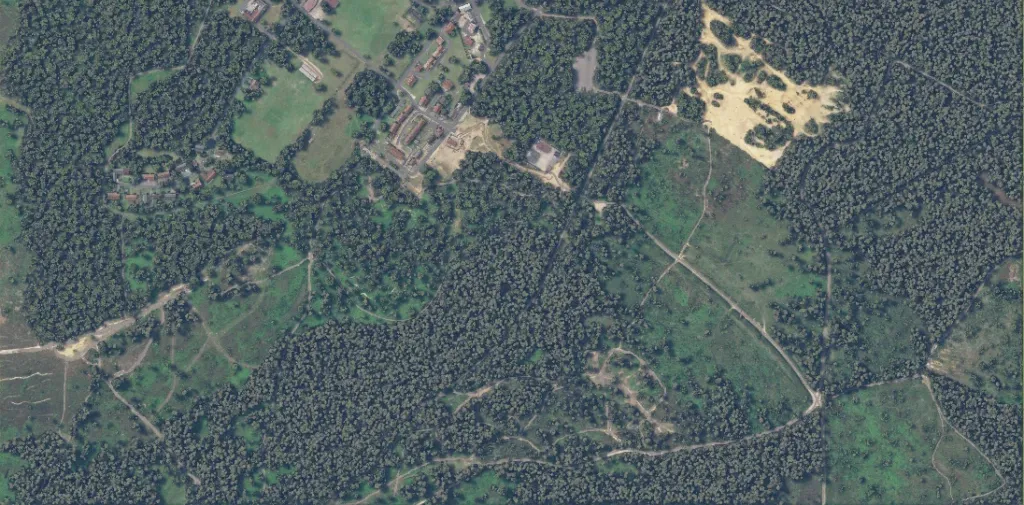 Overview map of Longmoor