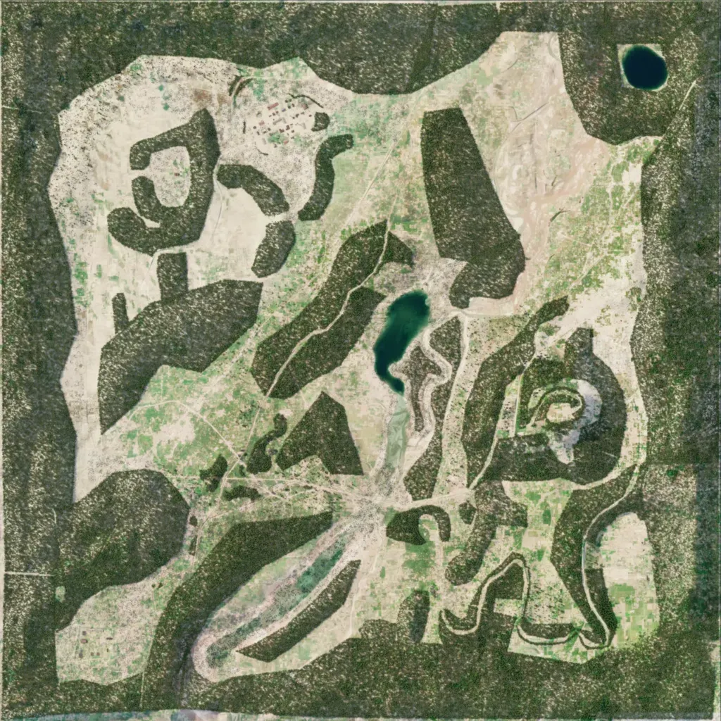 Overview map of Malfusanana