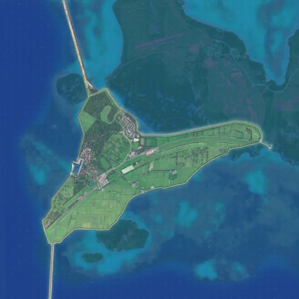 Overview map of Marken