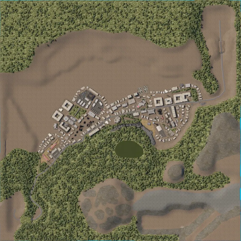 Overview map of Middle East 2x2