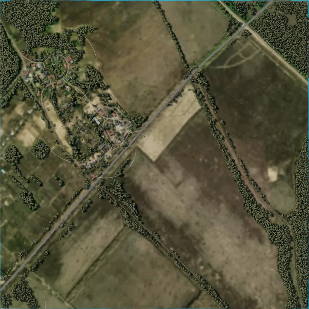 Overview map of Minkivka