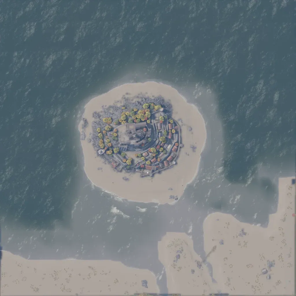 Overview map of Mont-Saint-Michel
