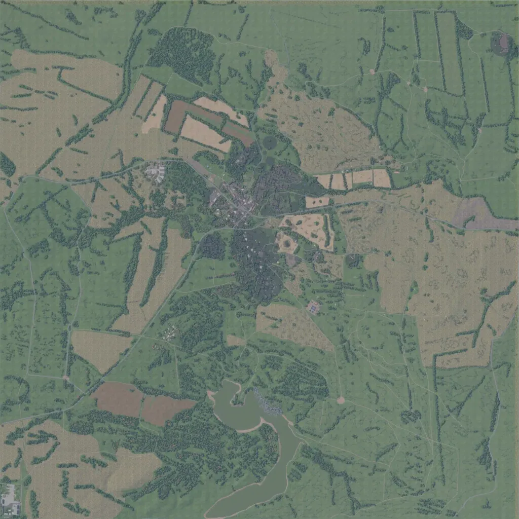 Overview map of Mykhailivka