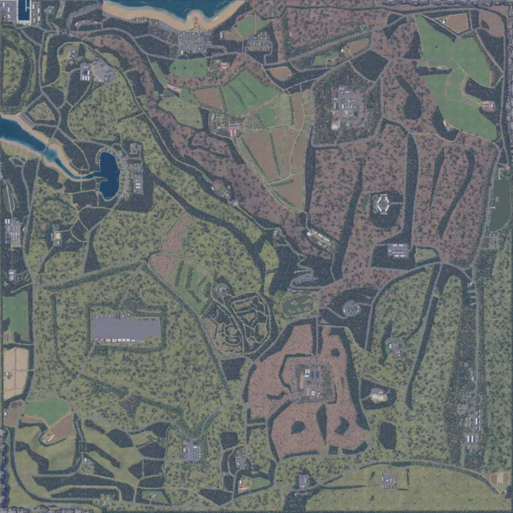 Overview map of New Hampshire USA