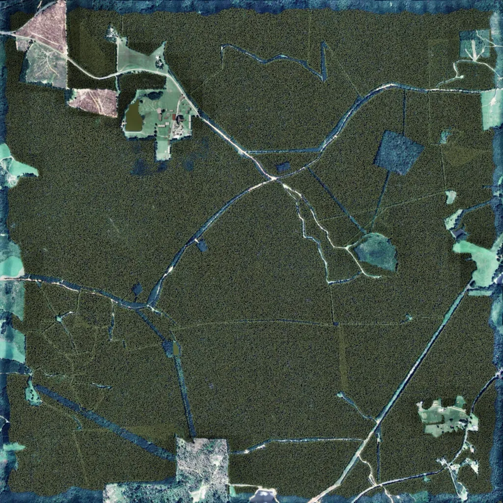 Overview map of Northern Georgia