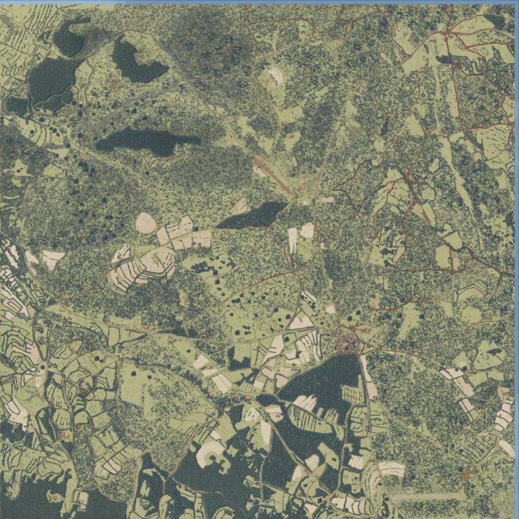 Overview map of Operation Repulse